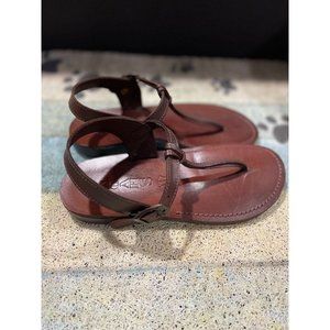 Noah's Unisex Genuine Leather Biblical Sandals thong Style Kids Size: 4